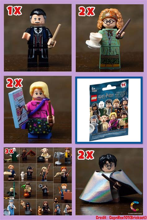 harry potter minifigure box distribution|harry potter lego minifigures.